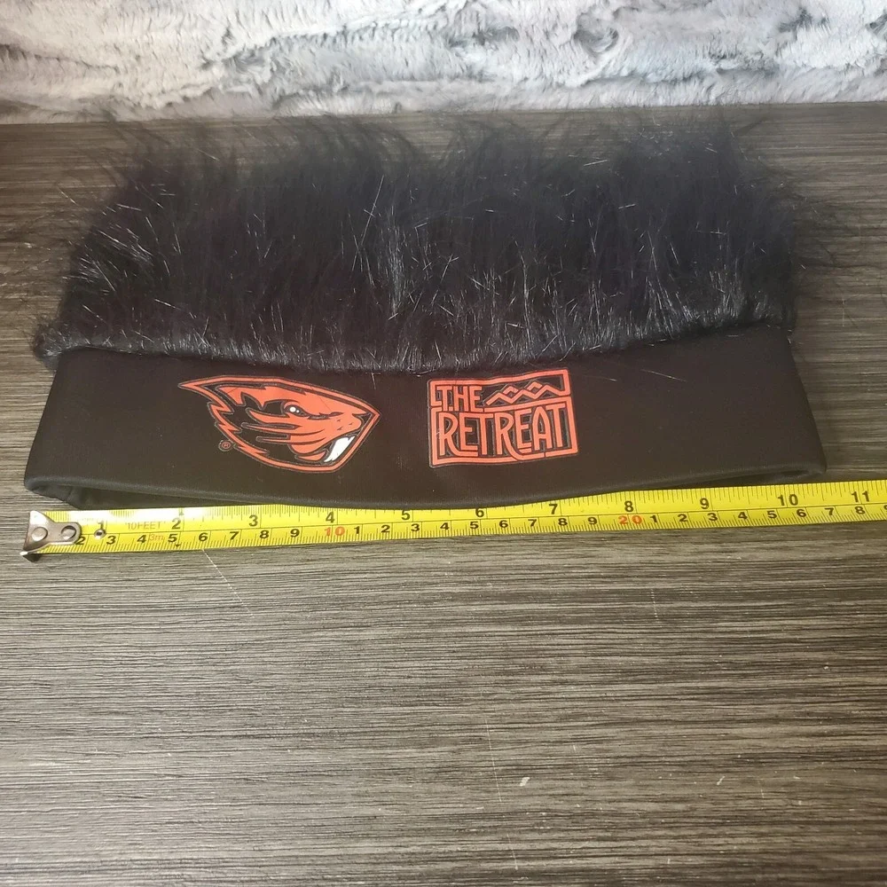 Oregon State Beavers OSU Funny Hair Sports Fan Headband Stadium Hat THE‎ RETREAT